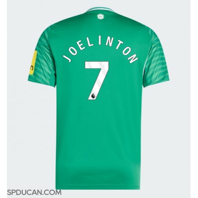 Muški Nogometni Dres Newcastle United Joelinton #7 Gostujuci 2025-26 Kratak Rukav Muški Nogometni Dres Newcastle United Joelinton #7 Gostujuci 2025-26 Kratak Rukav